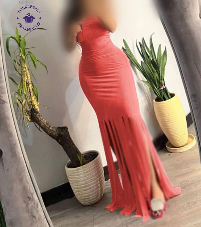 ماکسی زنانه ریش ریش